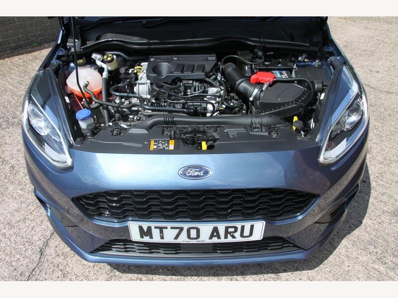 Chrome Blue 2020 Ford Fiesta - Photo 12